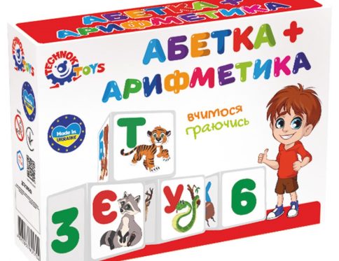 Кубики Абетка + арифметика ТехноК