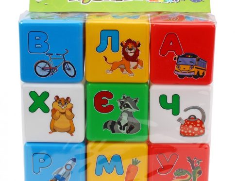 Кубики Абетка Веселка ТехноК