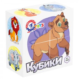 Кубики Дикі тварини ТехноК