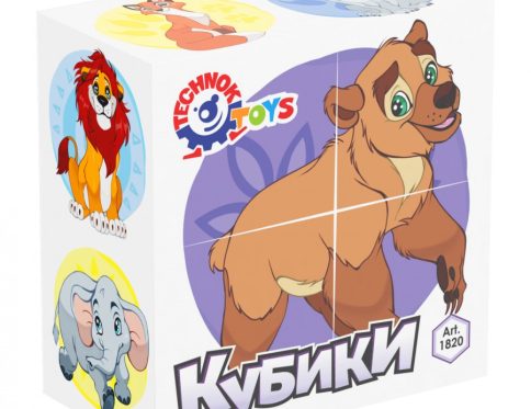Кубики Дикі тварини ТехноК