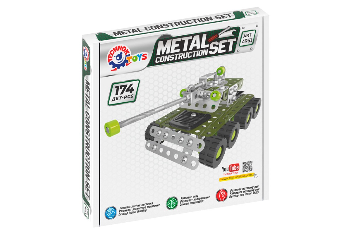 4951 Коструктор металевий ТехноК