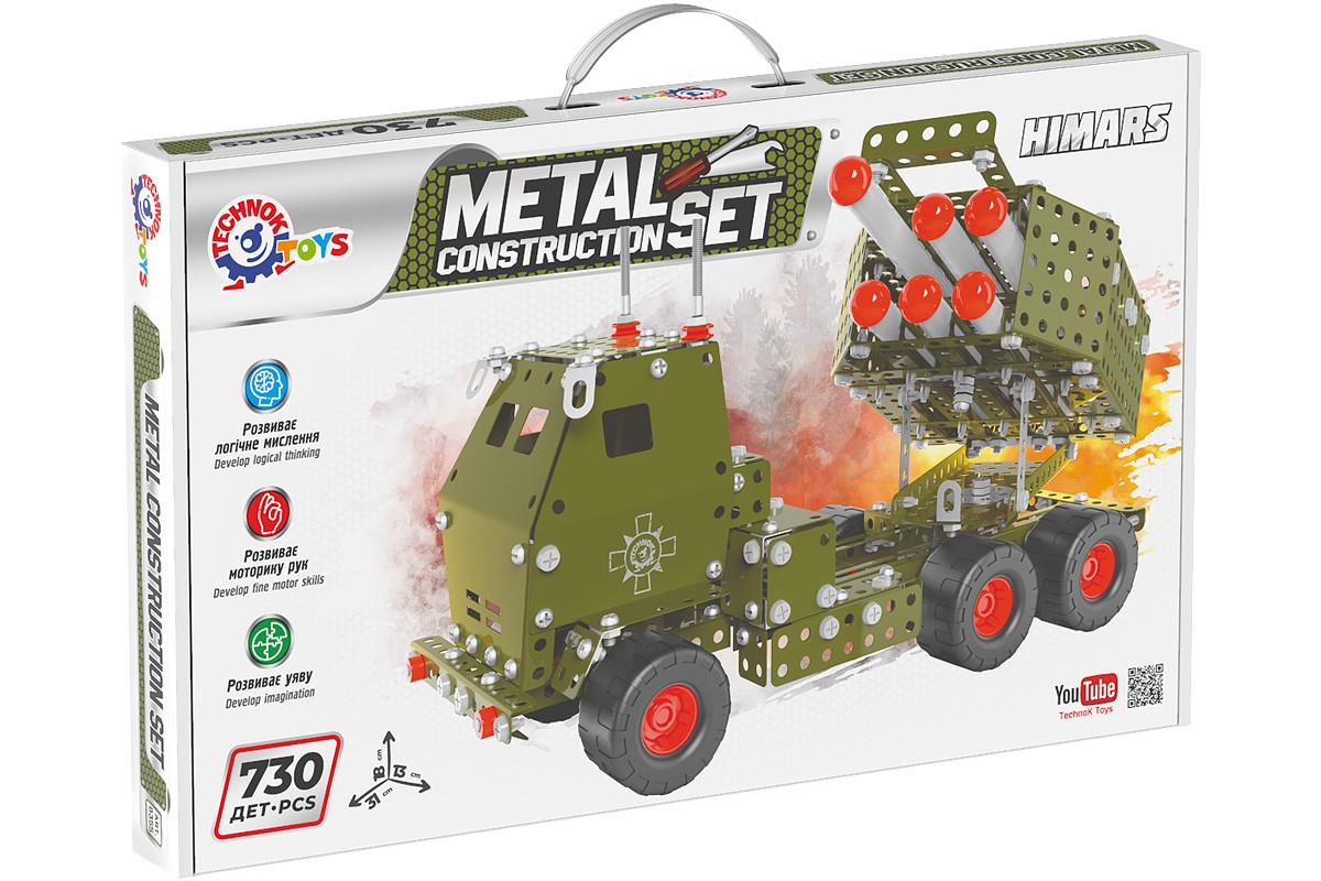 8355 Коструктор металевий ТехноК