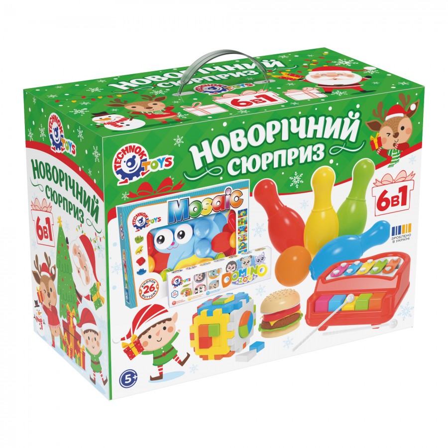 8829 Новорічний набір іграшок ТехноК