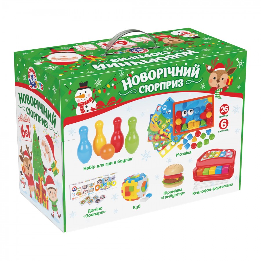 8829_2 Новорічний набір іграшок ТехноК