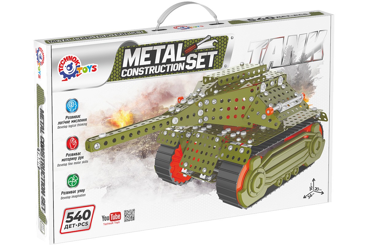 9307 Коструктор металевий ТехноК